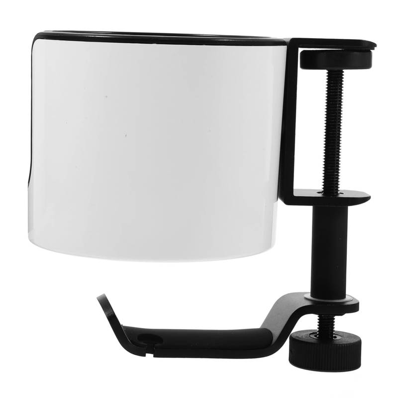 CANIGHT Kopfhörerhalter Für Wasserbecher, Headset Ständer, Zum Anklipsen Von Getränkehaltern Für Den Schreibtisch, Zum Anklemmen An Den Schreibtisch Organizer, Kopfhörerständer, von CANIGHT