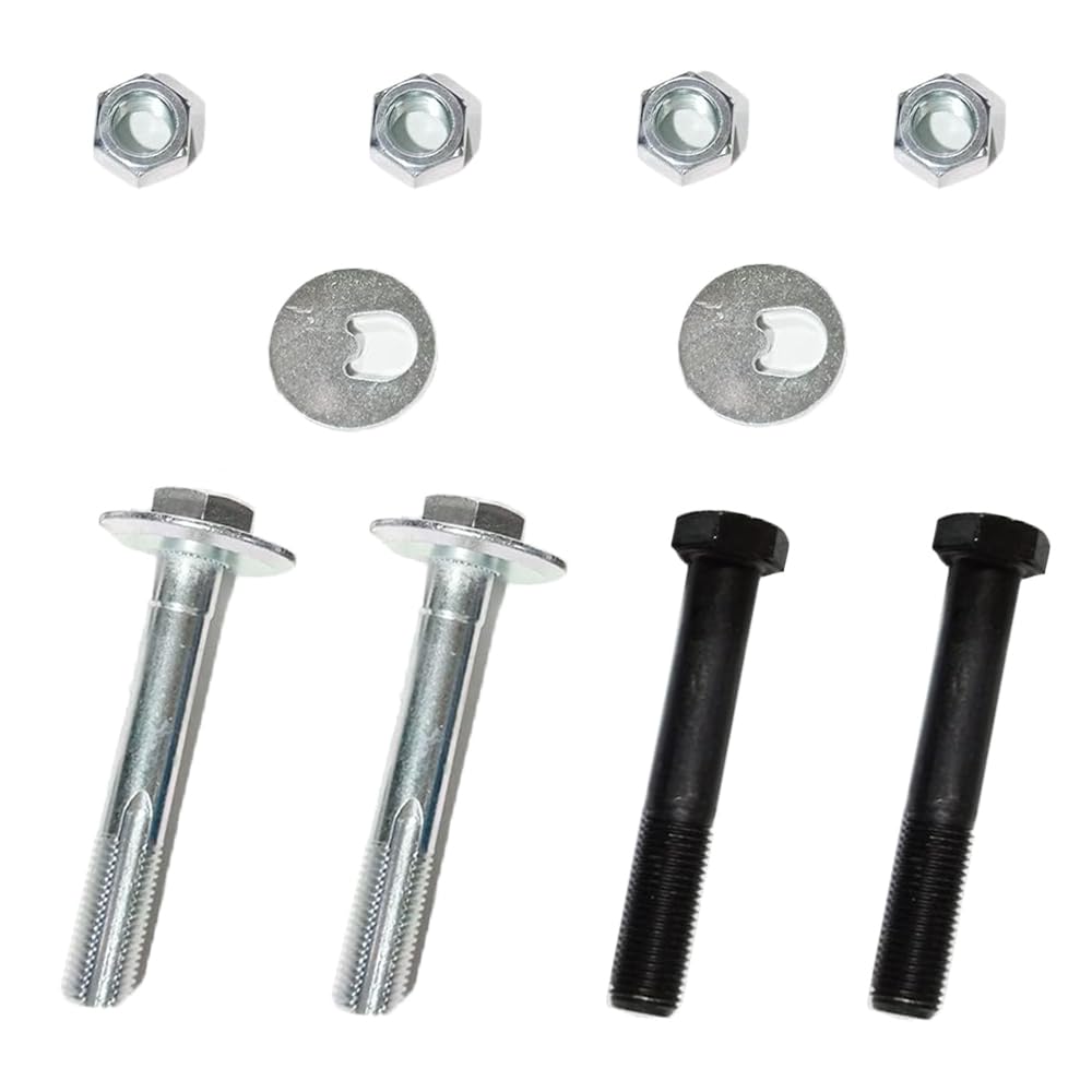 CANJPTON Kompatibel mit VW T4 Transporter M14 Exzenterschraube Schrauben Satz Querlenker vorne Front Suspension Eccentric Bolt & Washer hochfest 701407397C N90534002 von CANJPTON