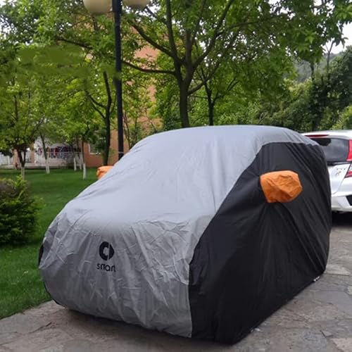 CANLAY Auto Abdeckung Vollständig wasserdicht, Kratzfest, strapazierfähige Auto Abdeckung, UV Schutz Auto Abdeckung für Smart Fortwo Forfour 451 453 CANLAY Auto Abdeckung Vollständig wasserdicht, Kratzfest, strapazierfähige Auto Abdeckung, UV Schutz Auto Abdeckung für Smart Fortwo Forfour 451 453 von CANLAY