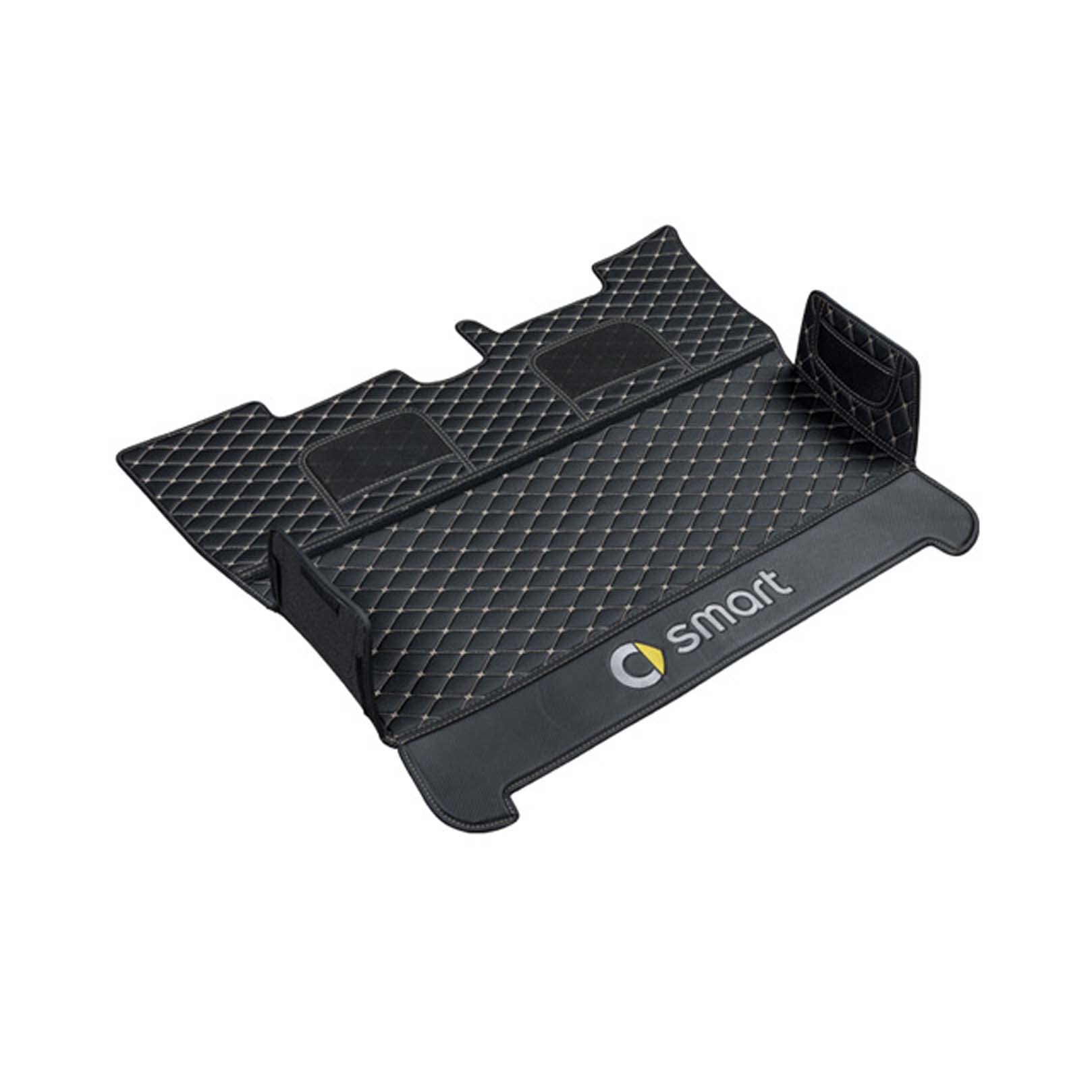 CANLAY Autoablage Kofferraummatten Zubehör Kofferraummatte Heckklappe Box Pad Auto Ledermaterial für Smart 453 Fortwo CANLAY Autoablage Kofferraummatten Zubehör Kofferraummatte Heckklappe Box Pad Auto Ledermaterial für Smart 453 Fortwo von CANLAY