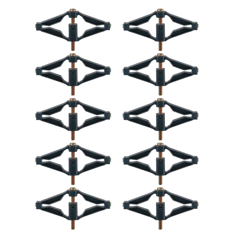 10 Stück Wandsteckdose Reparaturgeräte Hauswartung Wandbefestigung Reparaturset Schnelle Installation für Standard 86 Boxen von CANNXI