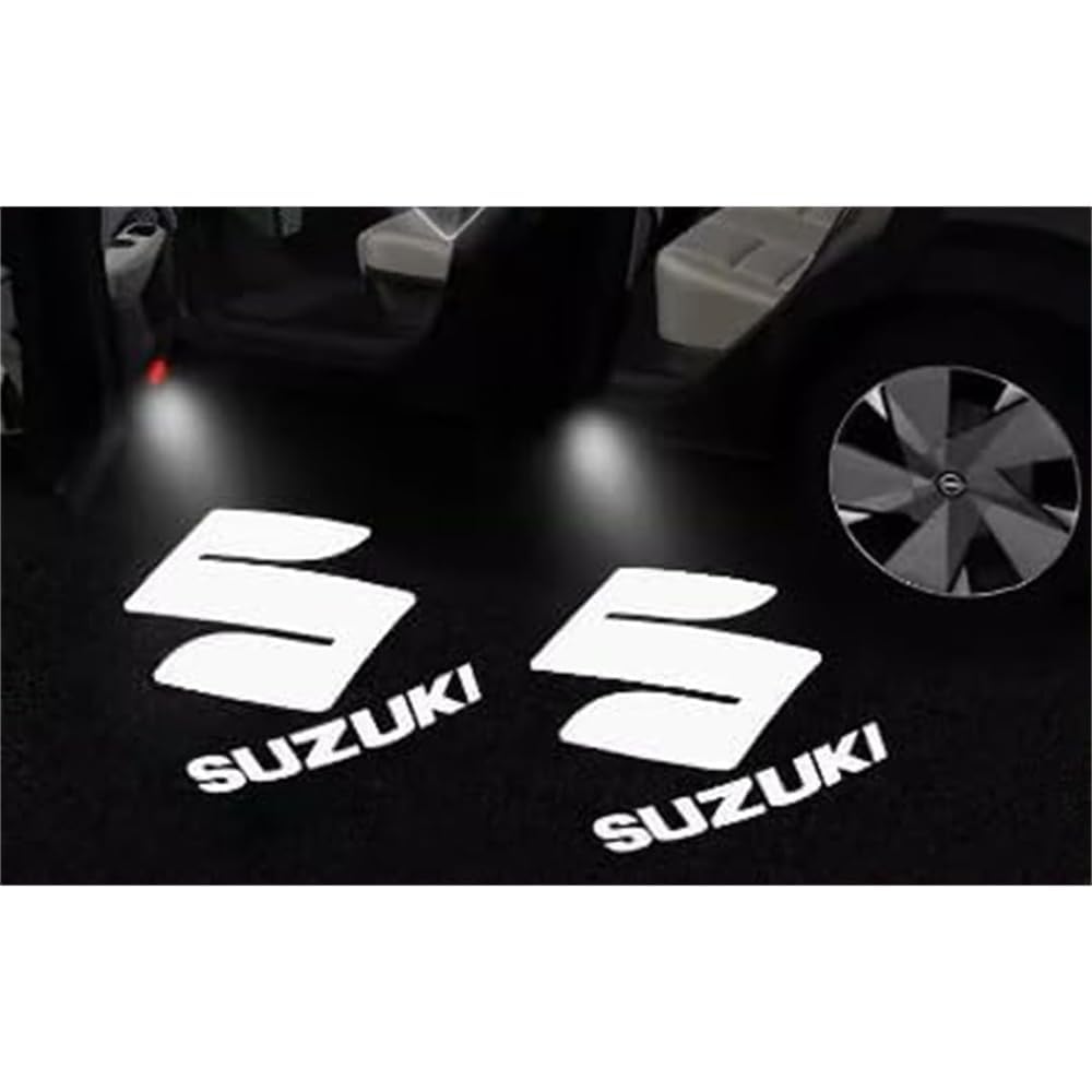 2 Stücke Wireless Autotür HD projektor Licht für Suzuki Alivio SX4 S-Cross Swift Vitara Alto Jimny, Auto Projektor Personalisiert Autotür Willkommen Light Logo Licht 2 Stücke Wireless Autotür HD projektor Licht für Suzuki Alivio SX4 S-Cross Swift Vitara Alto Jimny, Auto Projektor Personalisiert Autotür Willkommen Light Logo Licht von CAOXINZI