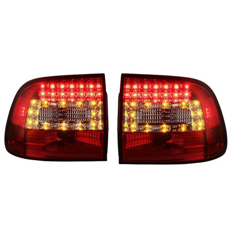 Auto Heckleuchte Rücklicht Rückleuchte Baugruppe für Porsche Cayenne 2002-2007, LED Rückleuchten Set Linke Rechte Rücklichter Ersatz Auto Zubehör von CAOXINZI