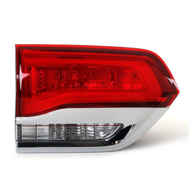 CAOXINZI Auto Heckleuchte Rücklicht Rückleuchte Baugruppe für Jeep Grand Cherokee 2014 2015 2016, LED Rückleuchten Set Linke Rechte Rücklichter Ersatz Auto Zubehör,A-Left Inner von CAOXINZI