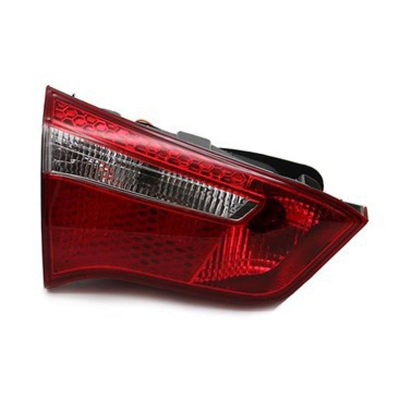 CAOXINZI Auto Heckleuchte Rücklicht Rückleuchte Baugruppe für Kia K2 Sedan 2011 2012 2013, LED Rückleuchten Set Linke Rechte Rücklichter Ersatz Auto Zubehör,A-Left Inner von CAOXINZI