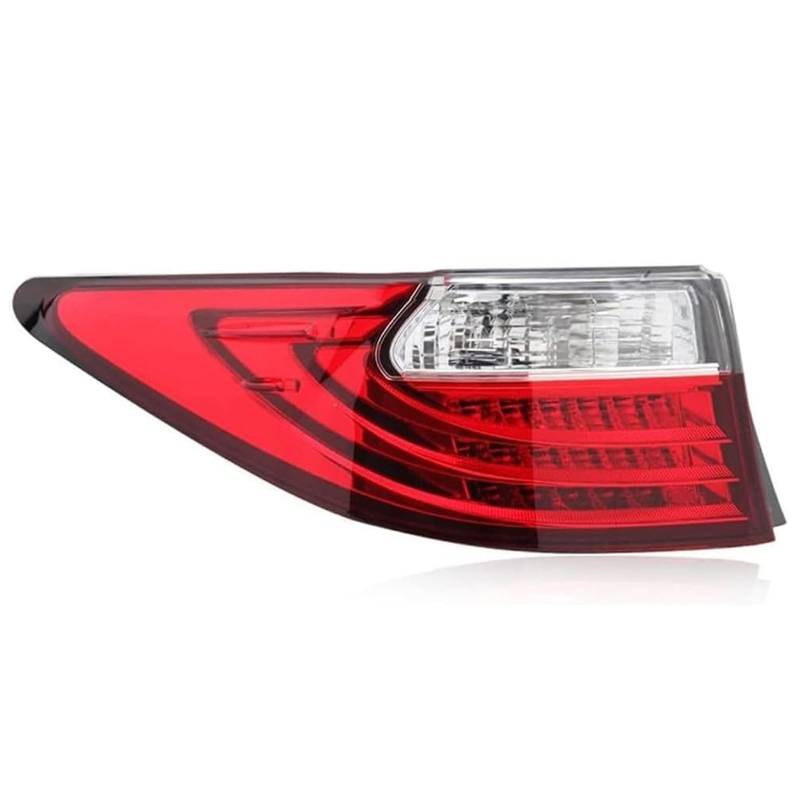 CAOXINZI Auto Heckleuchte Rücklicht Rückleuchte Baugruppe für Lexus ES350 ES300h 2013 2014 2015, LED Rückleuchten Set Linke Rechte Rücklichter Ersatz Auto Zubehör,A-Left Outer von CAOXINZI