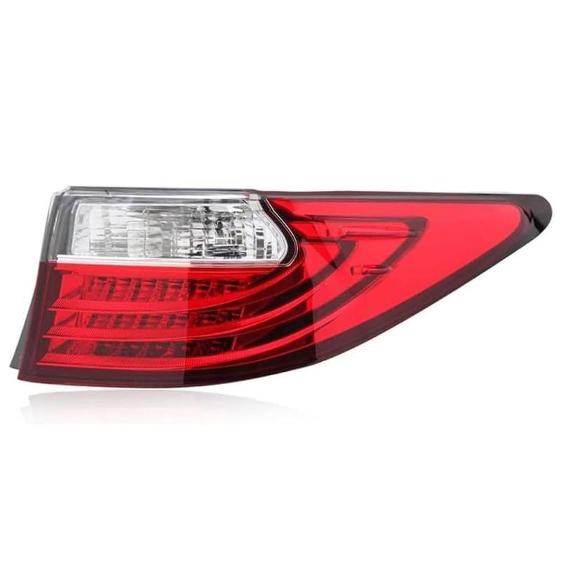 CAOXINZI Auto Heckleuchte Rücklicht Rückleuchte Baugruppe für Lexus ES350 ES300h 2013 2014 2015, LED Rückleuchten Set Linke Rechte Rücklichter Ersatz Auto Zubehör,B-Right Outer von CAOXINZI