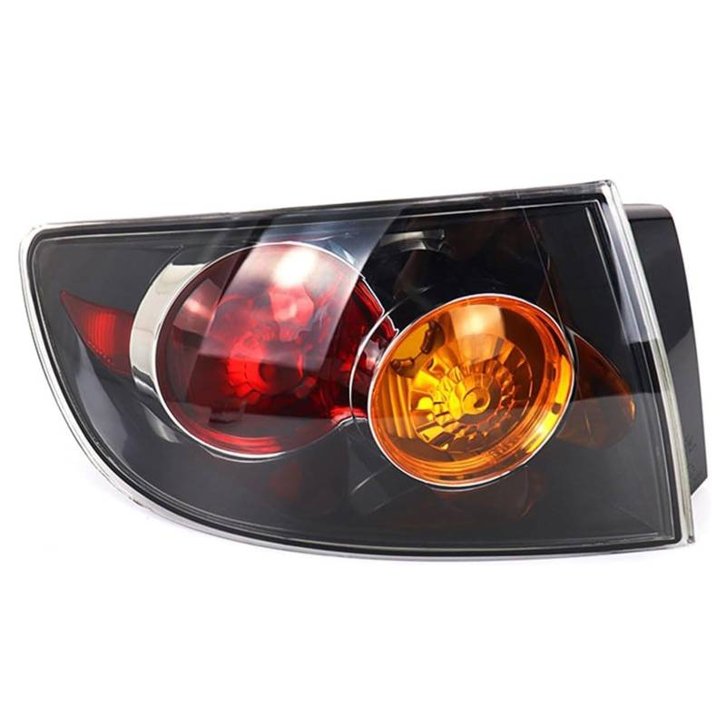 CAOXINZI Auto Heckleuchte Rücklicht Rückleuchte Baugruppe für Mazda 3 2004-2010, LED Rückleuchten Set Linke Rechte Rücklichter Ersatz Auto Zubehör,A-Left Outer von CAOXINZI