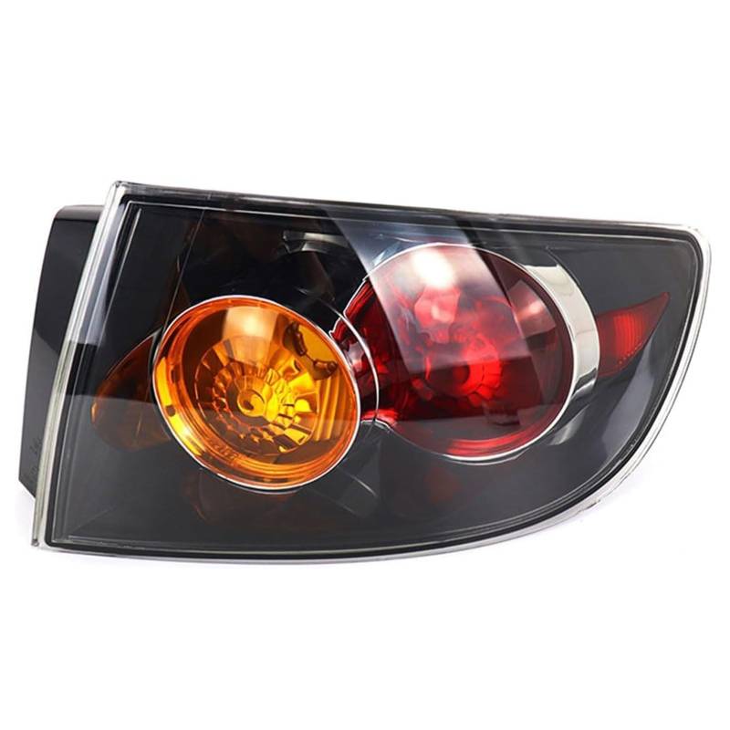 CAOXINZI Auto Heckleuchte Rücklicht Rückleuchte Baugruppe für Mazda 3 2004-2010, LED Rückleuchten Set Linke Rechte Rücklichter Ersatz Auto Zubehör,B-Right Outer von CAOXINZI