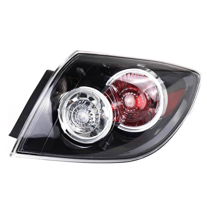 CAOXINZI Auto Heckleuchte Rücklicht Rückleuchte Baugruppe für Mazda 3 Hatchback 2004-2010, LED Rückleuchten Set Linke Rechte Rücklichter Ersatz Auto Zubehör,B-Right Outer von CAOXINZI