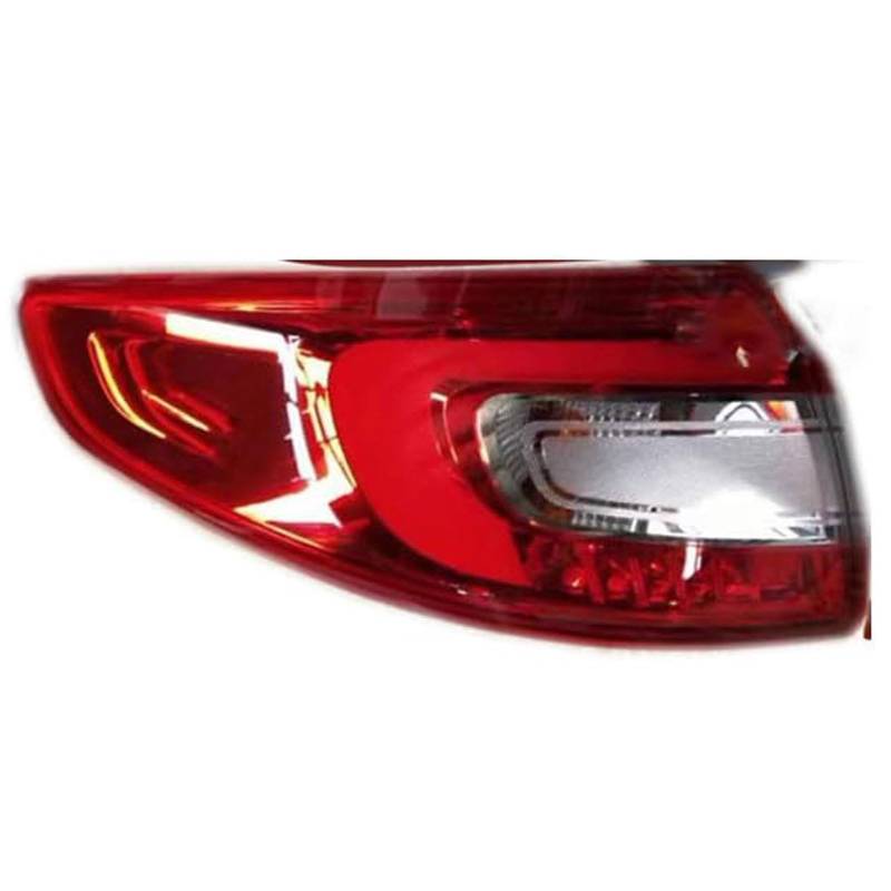 CAOXINZI Auto Heckleuchte Rücklicht Rückleuchte Baugruppe für Renault Fluence 2011-2016, LED Rückleuchten Set Linke Rechte Rücklichter Ersatz Auto Zubehör,A-Left Outer von CAOXINZI