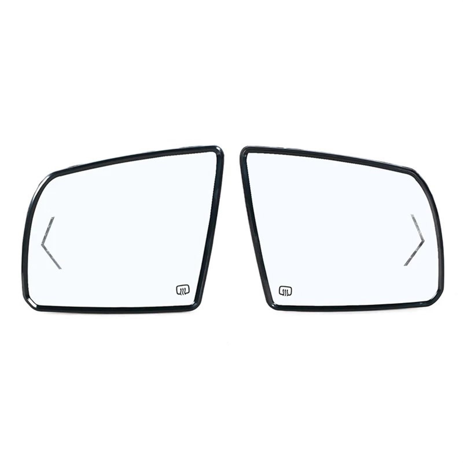 Auto Rückspiegelglas Kompatibel Mit Toyota Für Tundra 2007-2010 2011 2012 2013 2014 2015 2016 2017 2018 2019 2020 Auto Außen Rückspiegel Seite Spiegel Objektiv Glas Mit Beheizten(Left and Right) von CAQRBCX