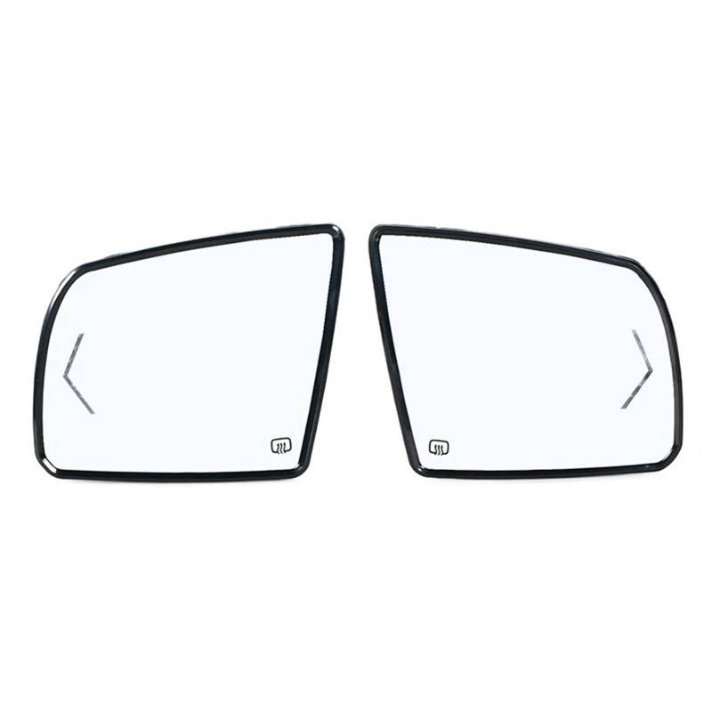 Auto Rückspiegelglas Kompatibel Mit Toyota Für Tundra 2007-2010 2011 2012 2013 2014 2015 2016 2017 2018 2019 2020 Auto Außen Rückspiegel Seite Spiegel Objektiv Glas Mit Beheizten(Left and Right) von CAQRBCX