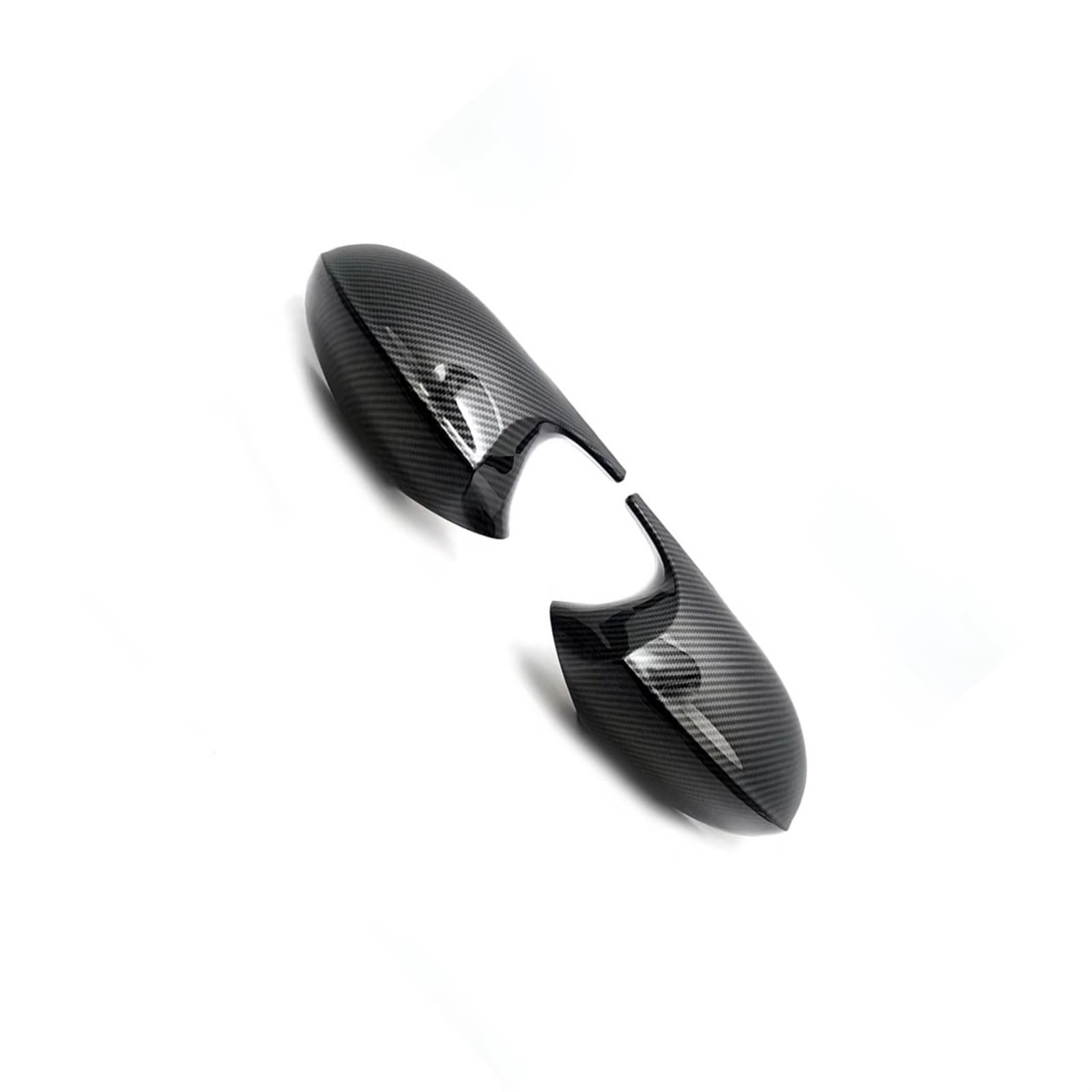 CAQRBCX Abdeckungen Seitenspiegel Kompatibel Mit Für 1er E82 E88 2007 2008 2009 Spiegelabdeckung Rückspiegelabdeckung Autoteile Zubehör(Carbon Fiber Pattern) von CAQRBCX