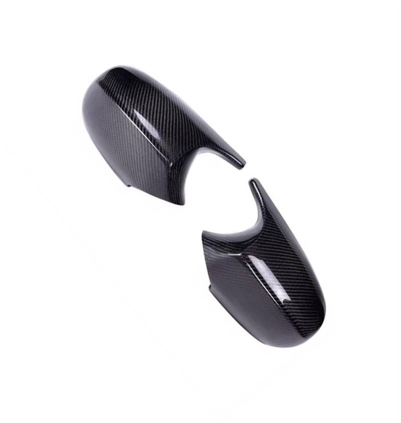 CAQRBCX Abdeckungen Seitenspiegel Kompatibel Mit Für 3er E92 E93 2006 2007 2008 2009 Schwarze M3-Stil-Abdeckung Kohlefaser M-Look Rückspiegelkappe Autozubehör(Carbon Fiber Pattern) von CAQRBCX