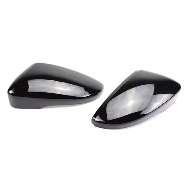 CAQRBCX Abdeckungen Seitenspiegel Kompatibel Mit VW Für Bora 2013 2014 2015 2016 2017 2108 2019 Carbon Fiber Style Schwarze Spiegelabdeckung Ersatz Autoteile Autozubehör(Black) von CAQRBCX