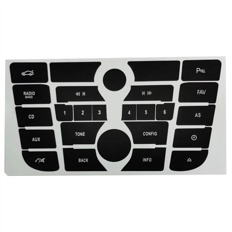 CAQRBCX Auto Innenraum Kompatibel Mit Holden Für Astra 2009 2010 2011 2012 2013 2014 2015 Auto-Innenraumschalter Teil Auto-Innendekoration Armaturenbrett-Knopf-Reparatursatz(Type B) von CAQRBCX
