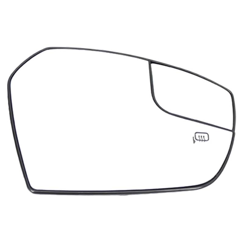 CAQRBCX Auto Rückspiegelglas Kompatibel Mit Ford Für Escape 2017 2018 2019 Auto Links Rechts Rückspiegel Glas Beheizt GJ5Z17K707G GJ5Z17K707A(Right) von CAQRBCX