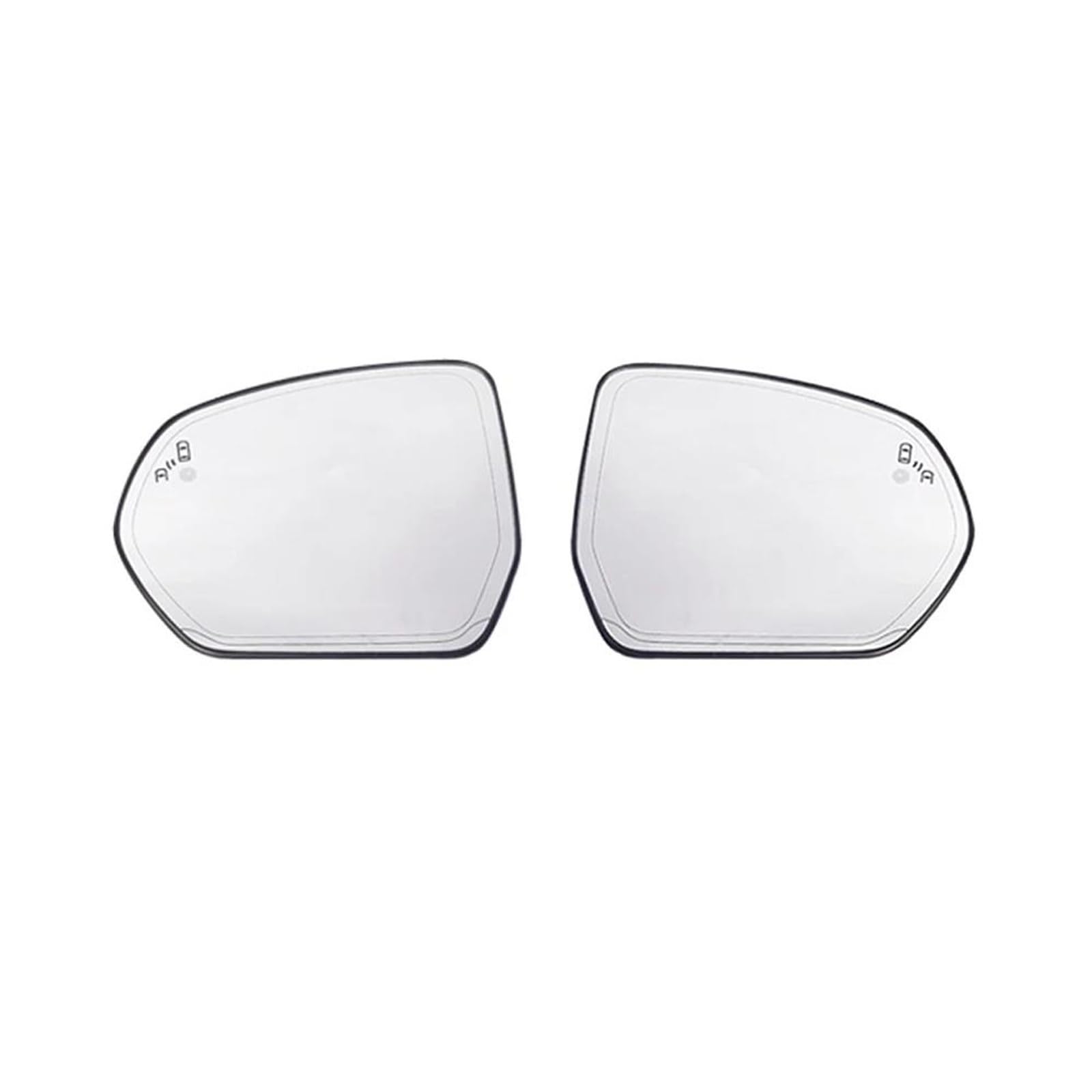 CAQRBCX Auto Rückspiegelglas Kompatibel Mit Ford Für Taurus 2015-2018 Ersatz-Seitenspiegel Reflektierende Linse Rückspiegellinsen Glas Mit Beheizbarem Toten Winkel 1 Stück(1 Pair) von CAQRBCX