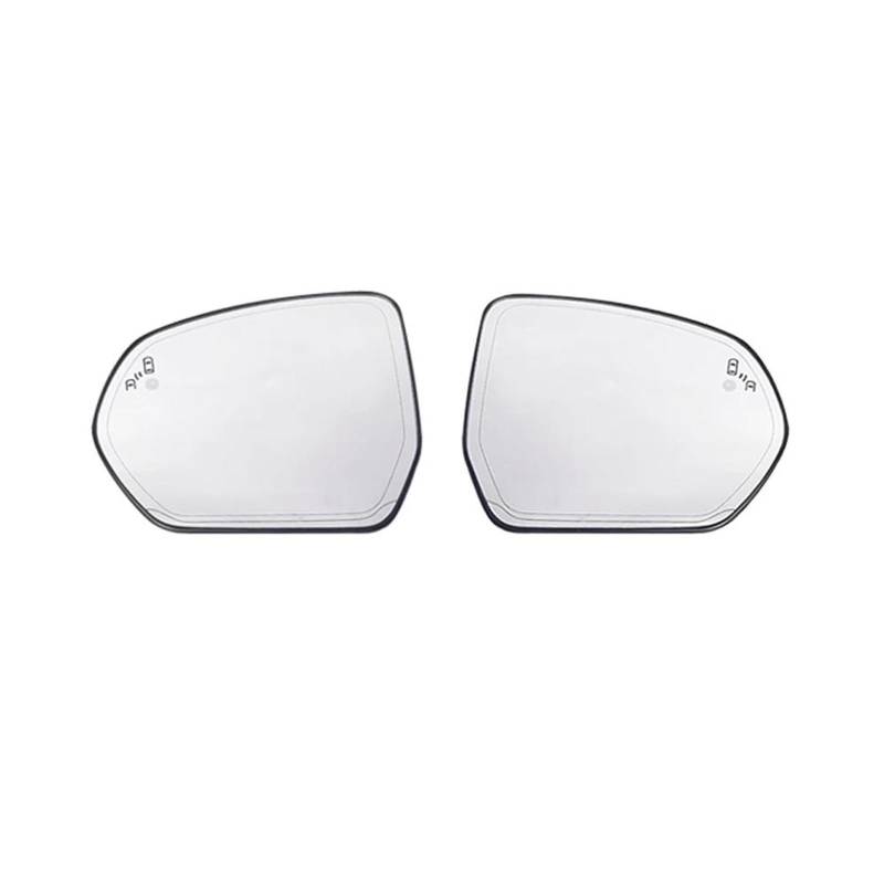 CAQRBCX Auto Rückspiegelglas Kompatibel Mit Ford Für Taurus 2015-2018 Ersatz-Seitenspiegel Reflektierende Linse Rückspiegellinsen Glas Mit Beheizbarem Toten Winkel 1 Stück(1 Pair) von CAQRBCX