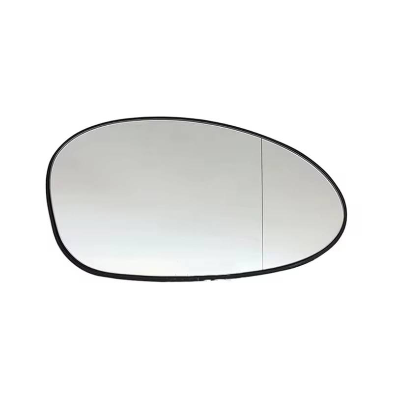 CAQRBCX Auto Rückspiegelglas Kompatibel Mit Für E81 E87 E82 E88 2004-2013 E46 E90 E93 2005-2010 Vorne Links Rechts Beheizter Spiegel Weiß Blau Glasflügel Fahrer-/Beifahrerseite(White,Right) von CAQRBCX