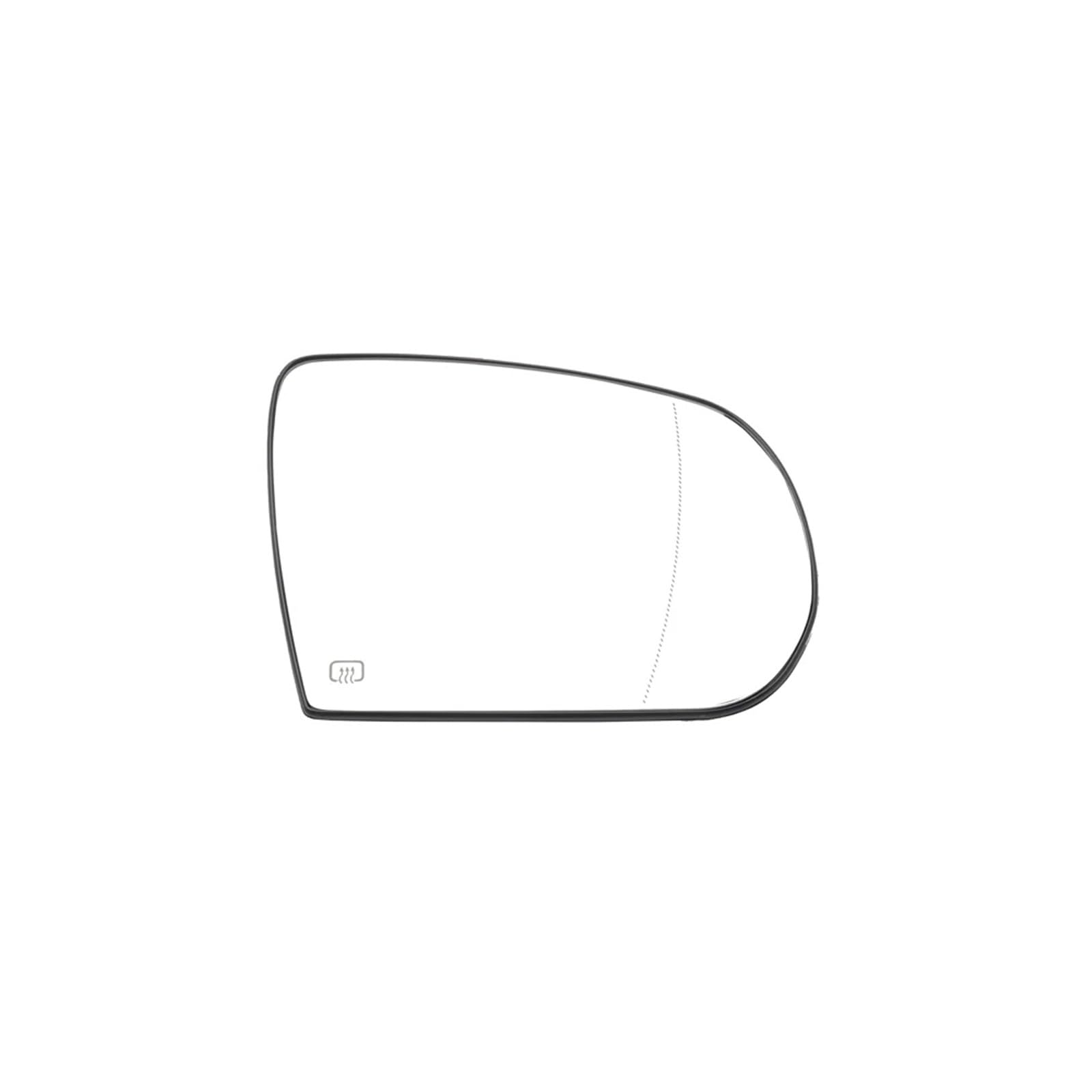 CAQRBCX Auto Rückspiegelglas Kompatibel Mit Jeep Für Cherokee 2.0L L4 2019-2020 Für Compass 2.4L L4 2018-2021 Beheiztes Seitenspiegelglas Rückspiegelobjektiv 68228913AA 68228912AA(Right) von CAQRBCX