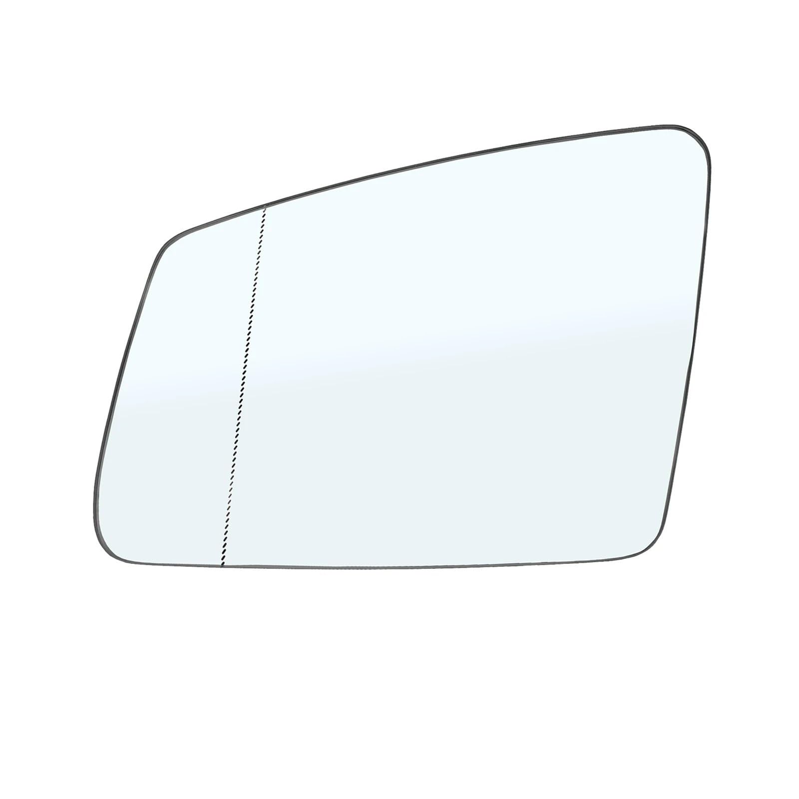 CAQRBCX Auto Rückspiegelglas Kompatibel Mit Mercedes Für Benz C E S-Klasse W204 W212 W221 2011-2013 Linker Und Rechter Seitenspiegel Beheiztes Glas Rückspiegel Außenspiegel Karosserieteile(Left) von CAQRBCX