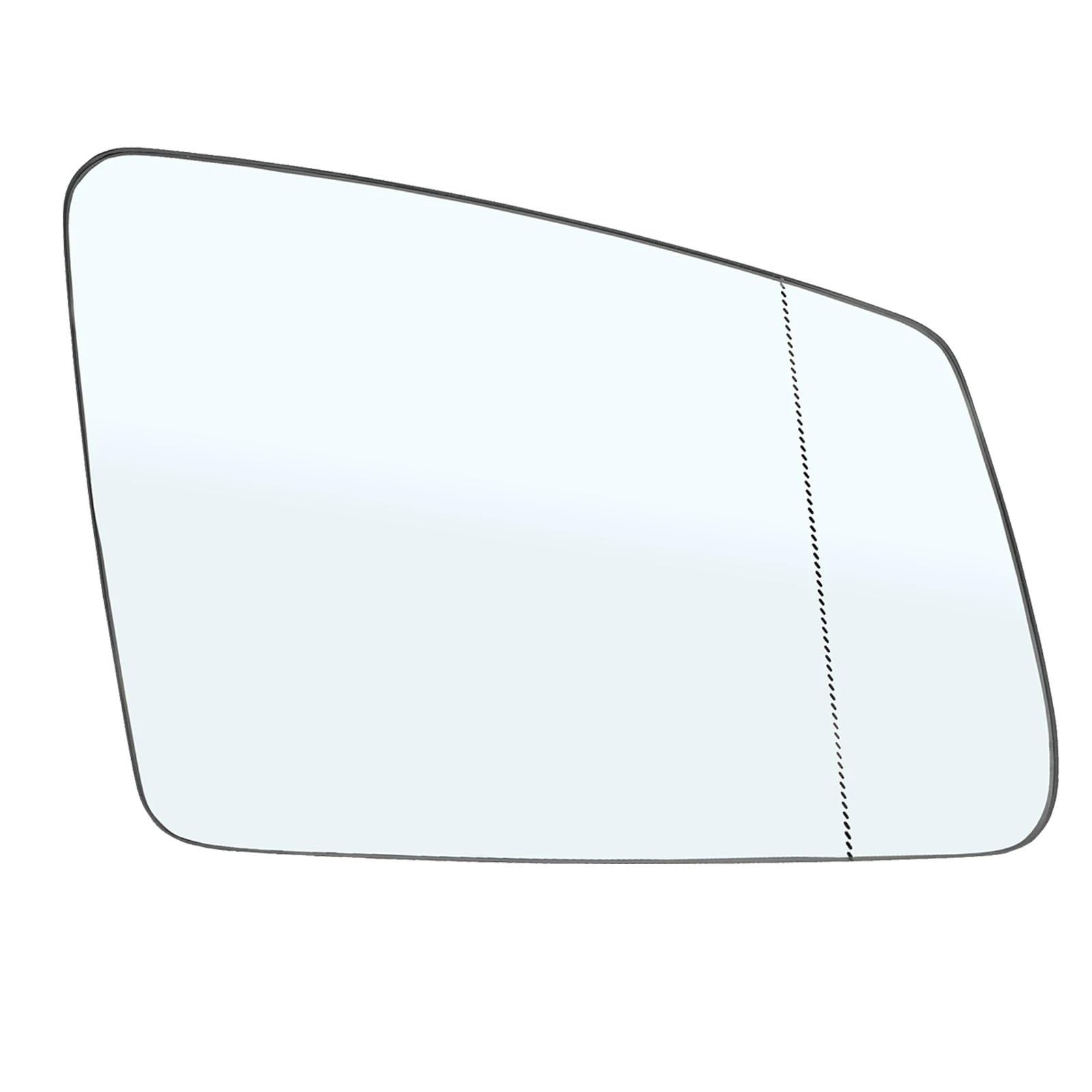 CAQRBCX Auto Rückspiegelglas Kompatibel Mit Mercedes Für Benz C E S-Klasse W204 W212 W221 2011-2013 Linker Und Rechter Seitenspiegel Beheiztes Glas Rückspiegel Außenspiegel Karosserieteile(Right) von CAQRBCX