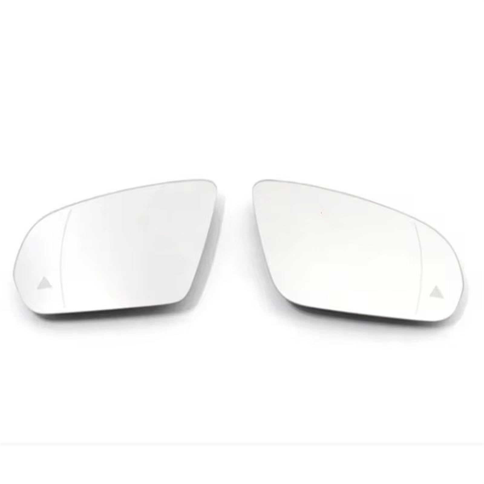 CAQRBCX Auto Rückspiegelglas Kompatibel Mit Mercedes Für Benz Für C-Klasse W205 S-Klasse W222 GLC-Klasse X205 2014- Autozubehör Rückspiegel Spiegelglas(1 Pair) von CAQRBCX