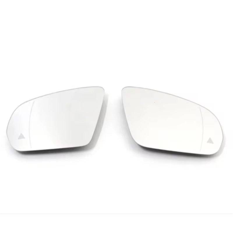 CAQRBCX Auto Rückspiegelglas Kompatibel Mit Mercedes Für Benz Für C-Klasse W205 S-Klasse W222 GLC-Klasse X205 2014- Autozubehör Rückspiegel Spiegelglas(1 Pair) von CAQRBCX