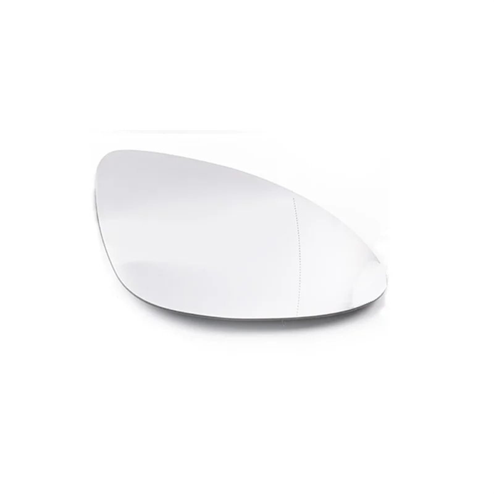 CAQRBCX Auto Rückspiegelglas Kompatibel Mit Porsche Für Cayenne 2011–2014 Links Und Rechts Rückspiegelglas Beheizt Weiße Linse Ersatz 95873152130 95873152230(Right) von CAQRBCX