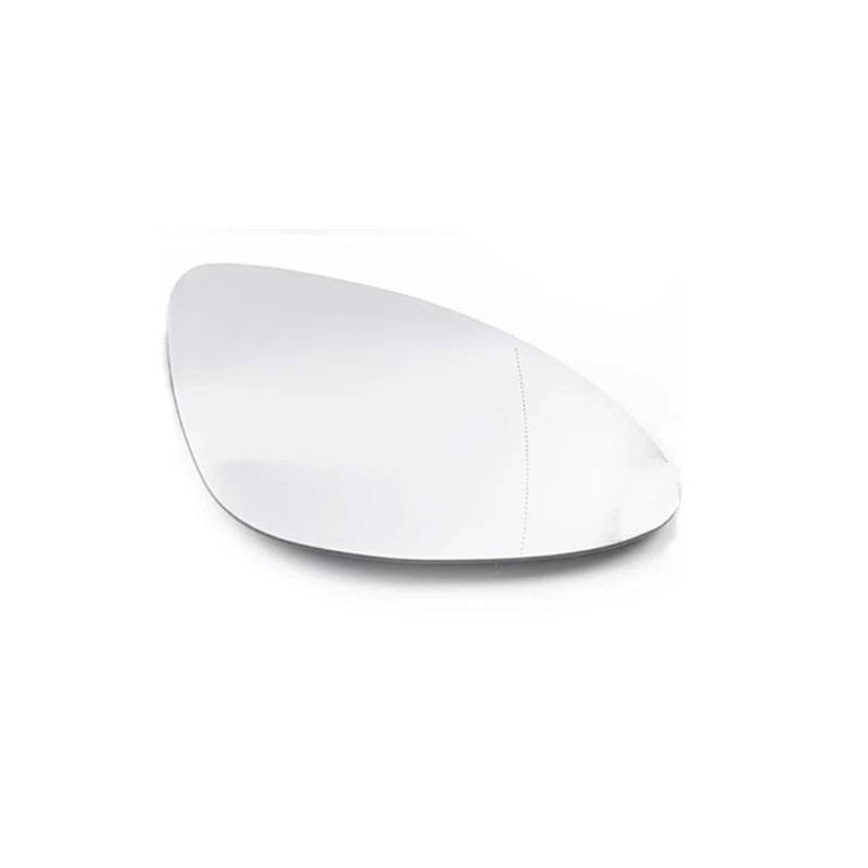 CAQRBCX Auto Rückspiegelglas Kompatibel Mit Porsche Für Cayenne 2011–2014 Links Und Rechts Rückspiegelglas Beheizt Weiße Linse Ersatz 95873152130 95873152230(Right) von CAQRBCX
