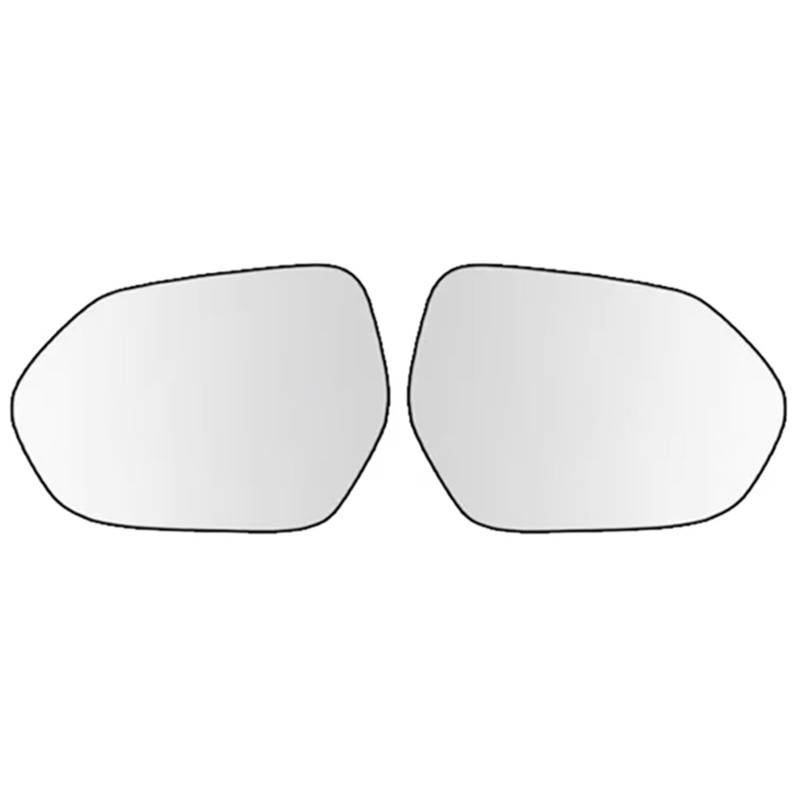 CAQRBCX Auto Rückspiegelglas Kompatibel Mit Toyota Für Corolla 2019 2020 2021 202 2023 Links Rechts Türseite Beheizter Außenspiegel Glas Rückspiegel Rückspiegelplatte von CAQRBCX