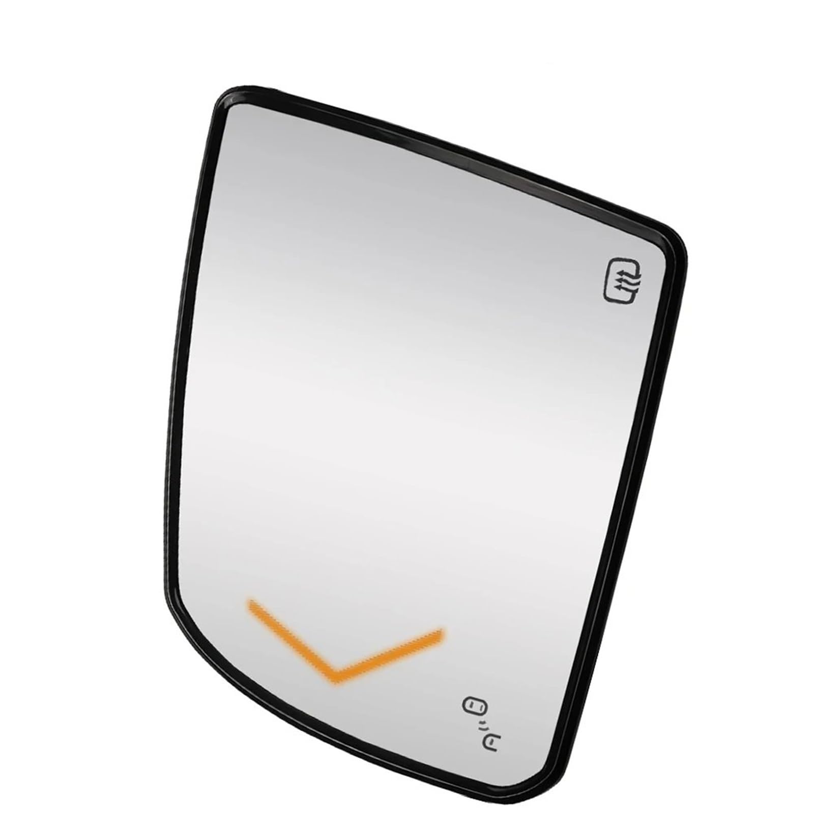 CAQRBCX Auto Rückspiegelglas Kompatibel Mit Toyota Für Sequoia 2008–2014 2015 2016 2017 1 Paar Beheizte Ersatz-Rückspiegelglaslinsen Mit Blinkerblende(Left) von CAQRBCX