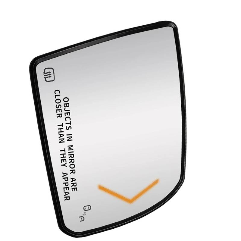 CAQRBCX Auto Rückspiegelglas Kompatibel Mit Toyota Für Sequoia 2008–2014 2015 2016 2017 1 Paar Beheizte Ersatz-Rückspiegelglaslinsen Mit Blinkerblende(Right) von CAQRBCX