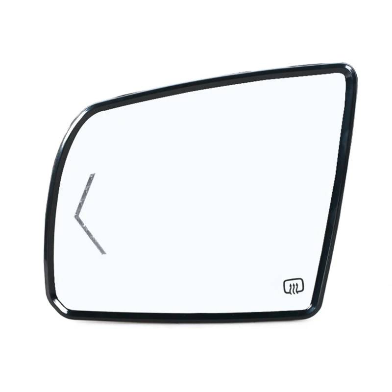CAQRBCX Auto Rückspiegelglas Kompatibel Mit Toyota Für Tundra 2007–2020 Für Sequoia 2008 2009 2010 2012 2013 2014–2017 Autoaußenrückspiegelglas Mit Beheiztem(Left) von CAQRBCX