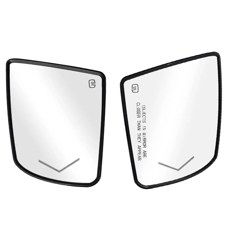 CAQRBCX Auto Rückspiegelglas Kompatibel Mit Toyota Für Tundra 2007–2020 Für Sequoia 2008–2017 Beheiztes Auto-Rückspiegelglas Mit Blinkerlicht(1 Pair) von CAQRBCX
