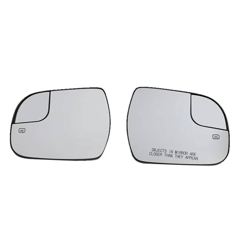 CAQRBCX Auto Rückspiegelglas Kompatibel Mit Toyota Sienna 2014 2015 2016 2017 2018 2019 2020 Autozubehör Türseitenspiegelglas Mit Beheizter Linse(1 Pair) von CAQRBCX