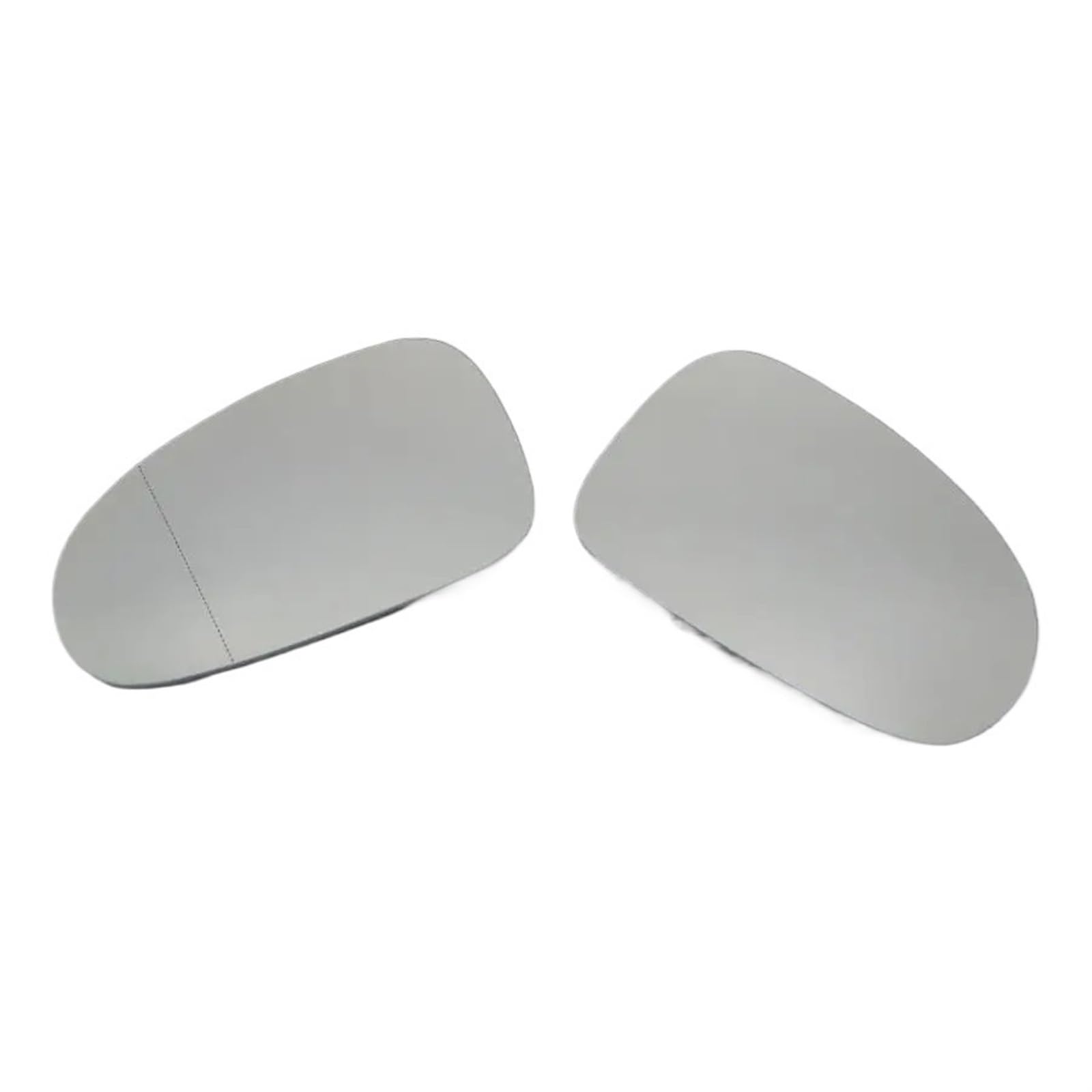 CAQRBCX Auto Rückspiegelglas Kompatibel Mit VW Für Golf 5 A5 V Für MK5 2006 2007 2008 2009 Auto-Styling Autotür-Seitenspiegelglas Beheizte Auto-Verbrauchsteile(1 Pair) von CAQRBCX