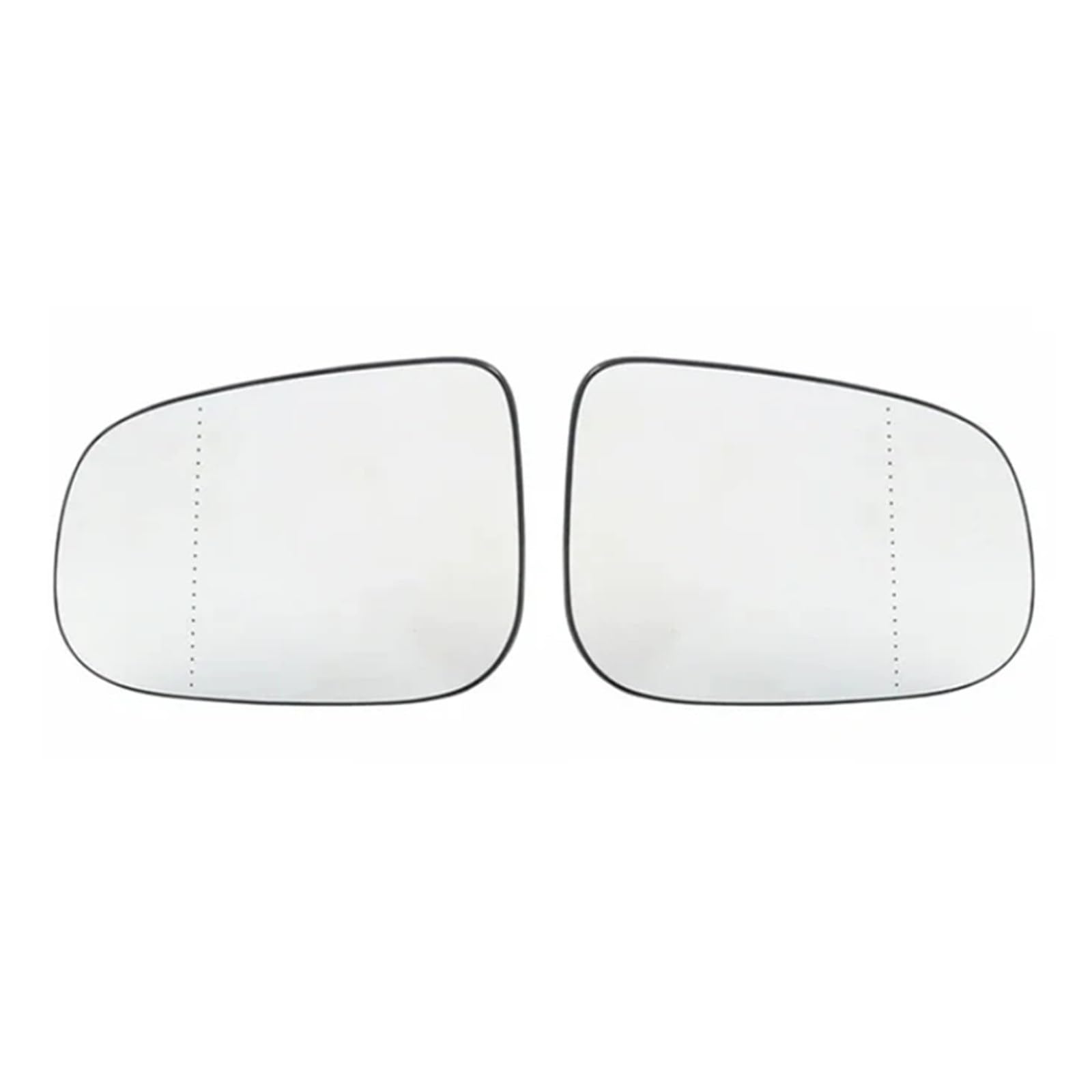 CAQRBCX Auto Rückspiegelglas Kompatibel Mit Volvo Für S40 2011-2015 Für S80 2006-2016 Für V50 2011 Rückspiegel Elektrisch Beheizbare Rückspiegellinse Autoteile 30716479 30916486(Right+Left) von CAQRBCX