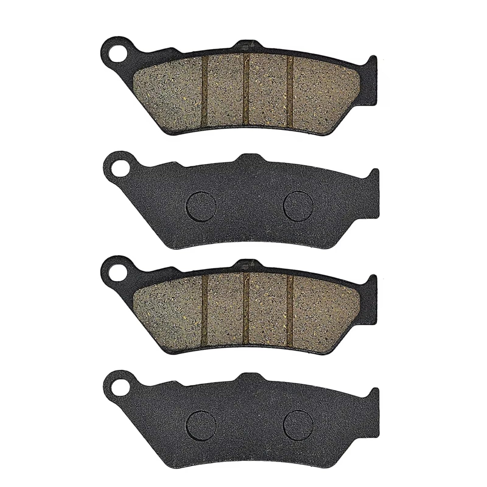 CAQRBCX Bremsscheibe Für F700GS 2011-2017 Für F800GS Für Adventure 2008-2017 Motorrad Vorne Hinten Bremsbeläge Kit Motorrad Bremse Zubehör(2 Pairs Front) von CAQRBCX