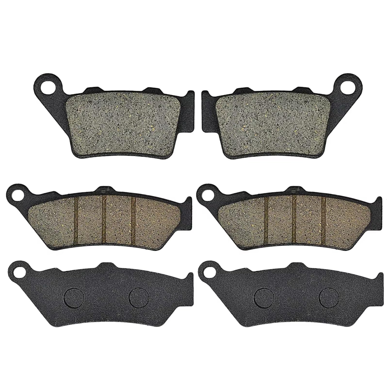 CAQRBCX Bremsscheibe Für F700GS 2011-2017 Für F800GS Für Adventure 2008-2017 Motorrad Vorne Hinten Bremsbeläge Kit Motorrad Bremse Zubehör(Front and Rear) von CAQRBCX