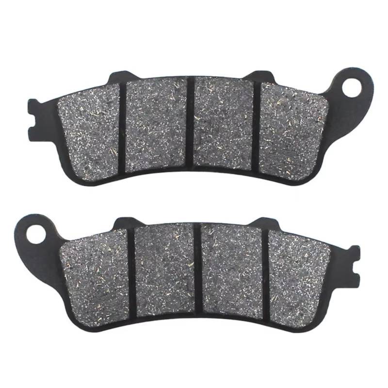 CAQRBCX Bremsscheibe Für NT 650 V2 V3 V4 V5 2002-2005 Für VFR 800 1998-2005 Für XL 1000 V3 V V5 V6 VX VY V1 V2 Für Varadero 1999-2002 Motorrad Vorne Hinten Bremsbeläge(1 Pair) von CAQRBCX