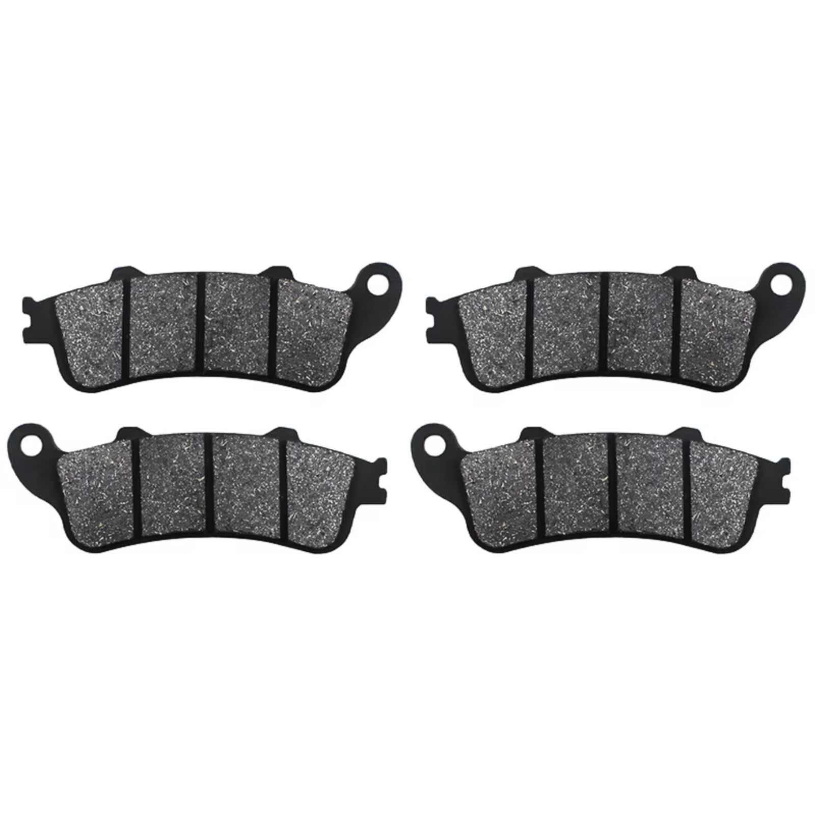 CAQRBCX Bremsscheibe Für NT 650 V2 V3 V4 V5 2002-2005 Für VFR 800 1998-2005 Für XL 1000 V3 V V5 V6 VX VY V1 V2 Für Varadero 1999-2002 Motorrad Vorne Hinten Bremsbeläge(2 Pairs) von CAQRBCX