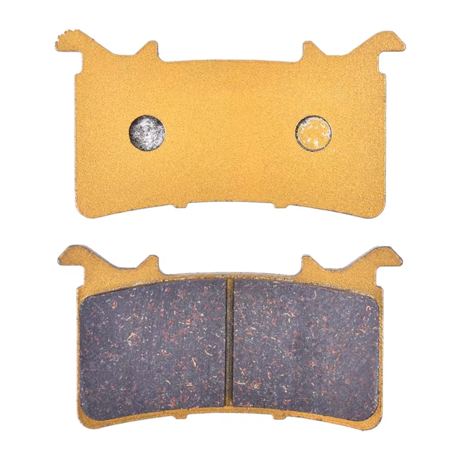 CAQRBCX Bremsscheibe Für S 1000 RR RR Für Sport Für M 1000 RR Nissin Vorderen Sattel 2021 2022 Motorrad Zubehör Bremsbeläge Vorne Disc Tabletten(1pairs) von CAQRBCX