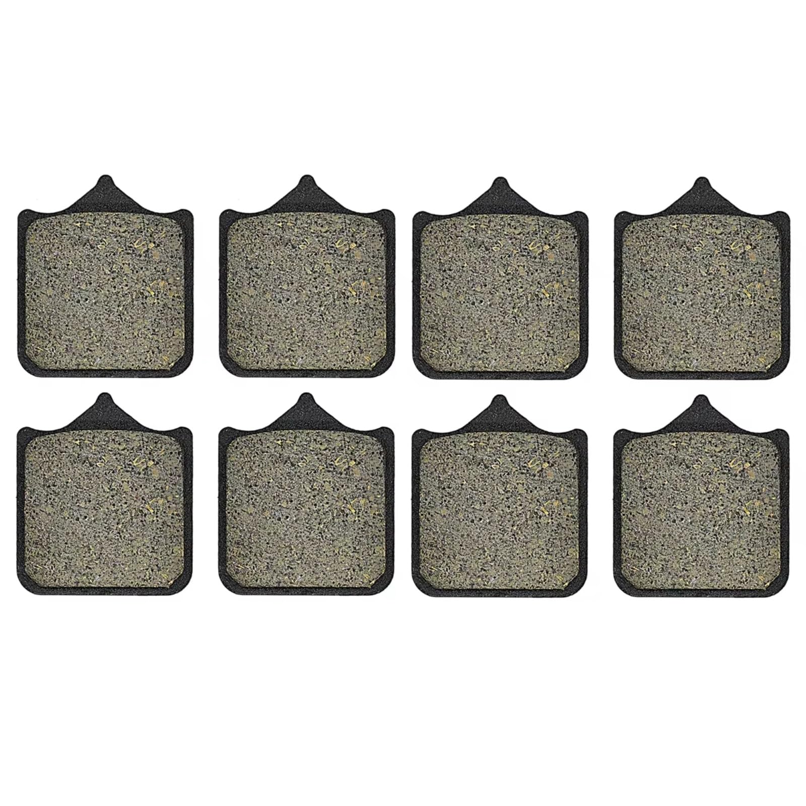 CAQRBCX Bremsscheibe Kompatibel Mit Benelli Für BJ600 Für BJ600GS Für BN600 Für BN600I Für TNT600 Motorrad Zubehör Vorne Hinten Bremsbeläge(2 Pair Front) von CAQRBCX