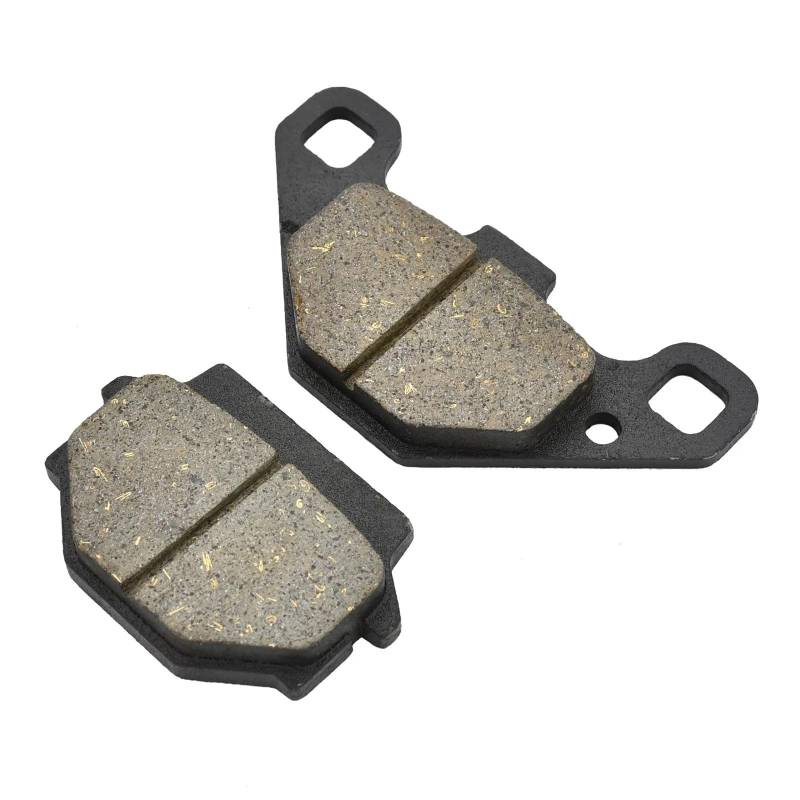 CAQRBCX Bremsscheibe Kompatibel Mit Für KL 650 B1 B2 B3 1989 1990 1991 1992 Für KLR 650 A1 A10 1987 1988 1989 Motorradzubehör Bremsbeläge Hinten von CAQRBCX