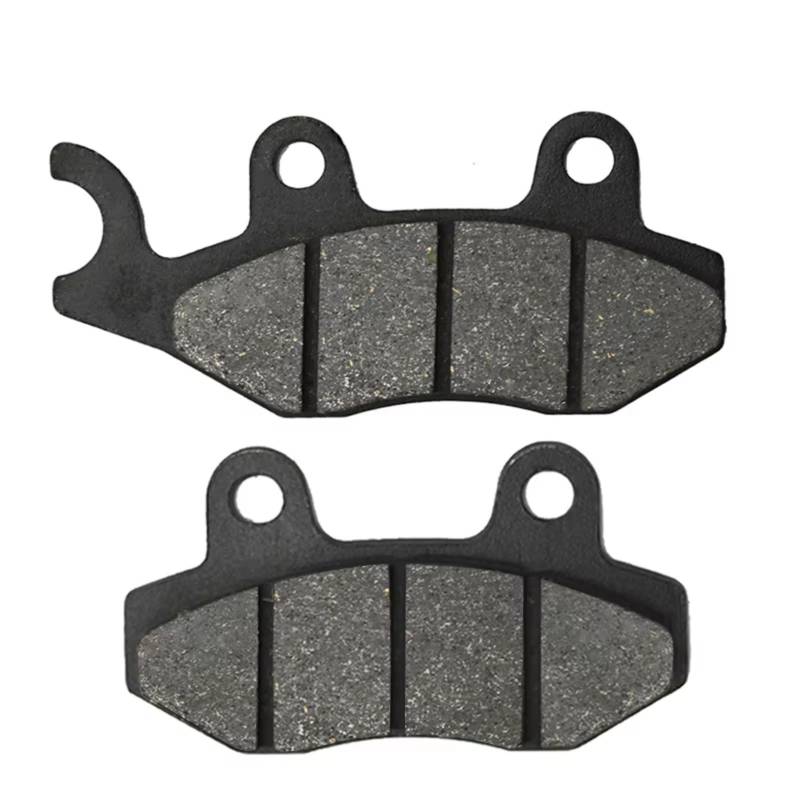 CAQRBCX Bremsscheibe Kompatibel Mit Suzuki Für RM125 Für RM250 Für RMX250 1989–1995 Für DR350 Set SEV 1996–1997 Motorrad Vorne Hinten Bremsbeläge(1 Pair Front) von CAQRBCX