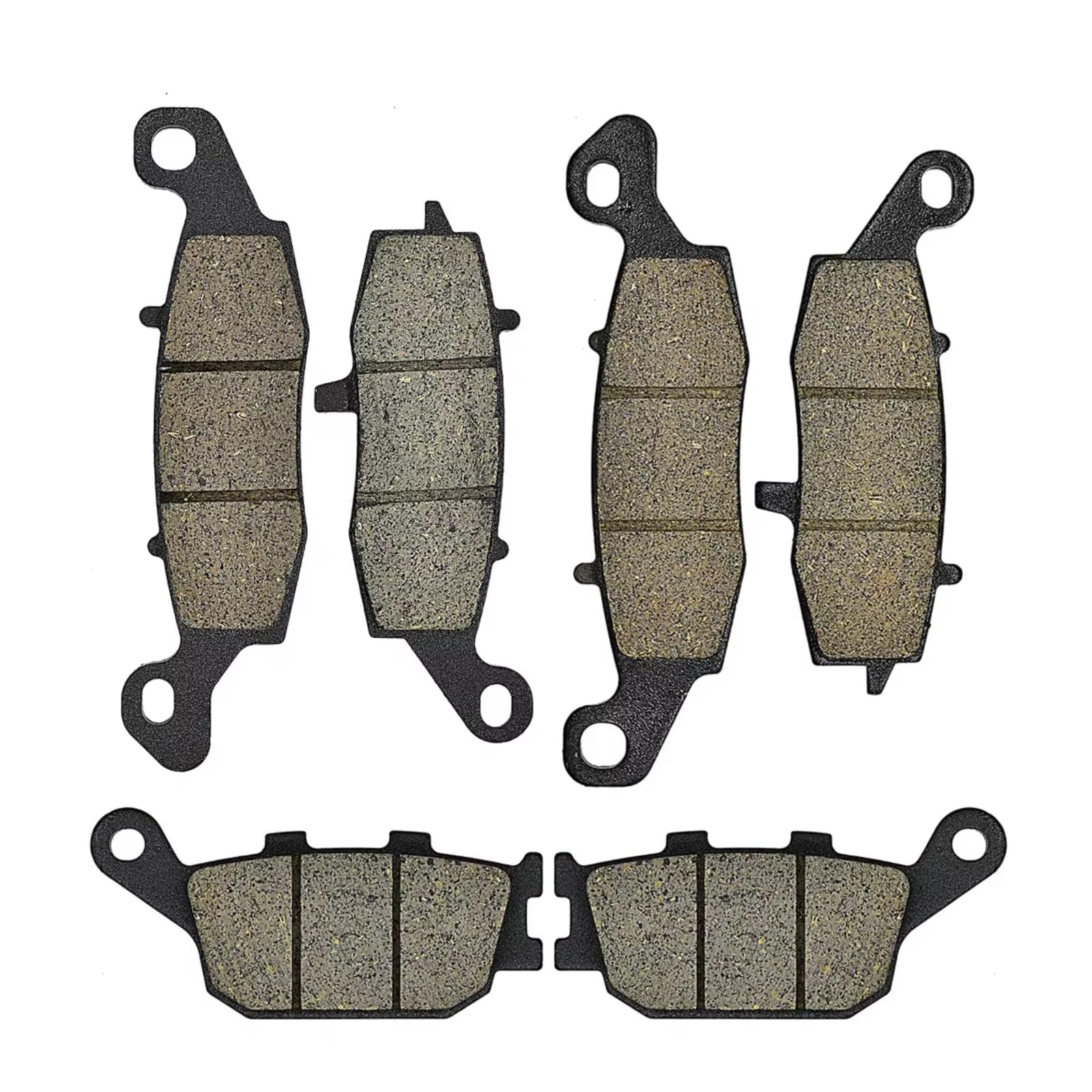 CAQRBCX Bremsscheibe Kompatibel Mit Suzuki Für SV650 2003–2014 Für DL650 Für VStrom XT 2004–2019 Motorrad-Bremsbeläge Vorne Hinten Motorrad-Bremszubehör(Front Rear Kit) von CAQRBCX