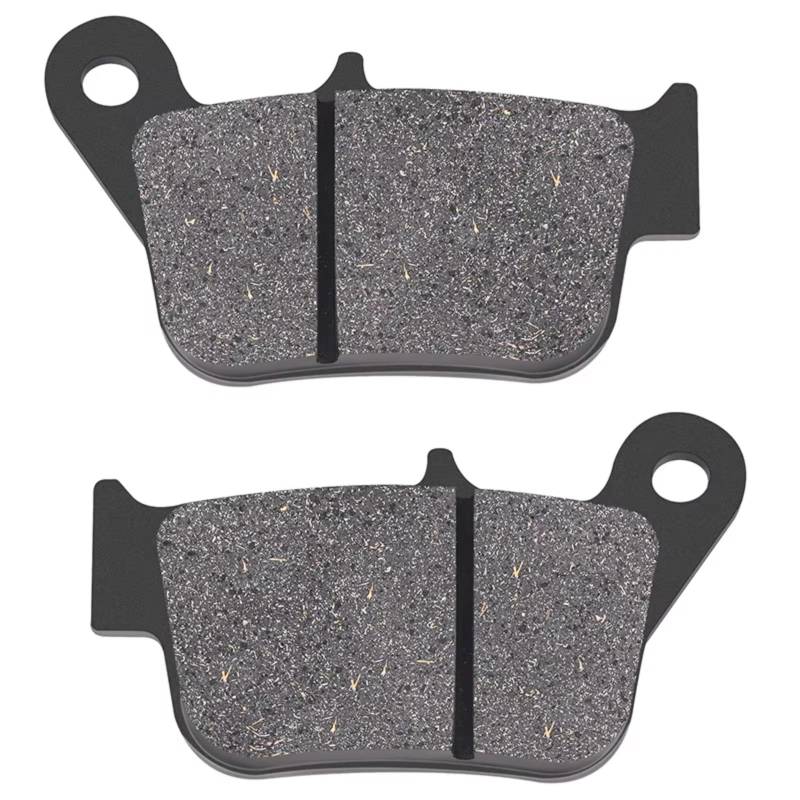 CAQRBCX Bremsscheibe Kompatibel Mit Sym Für SB 250 NI Wolf SB 2012 2013 2014 2015 Für Max Für Sym 600i ABS 2014 2015 Motorrad Vorne Hinten Bremsbeläge(Rear 1pcs) von CAQRBCX